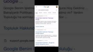 Google benim işletmem posta gelmeme sorunu giderme